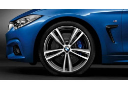 Jante style 442 M à rayons doubles, bicolores « Ferricgrey »/rebord de jante poli pour BMW Accueil | Voitures | Série 4 F32 F33