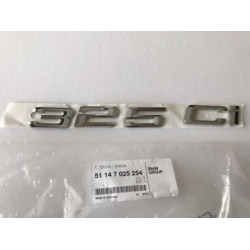 Logo de coffre "325 ci "...