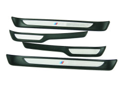 Barre de seuil BMW M en acier inox BMW Série 3 E90 E91