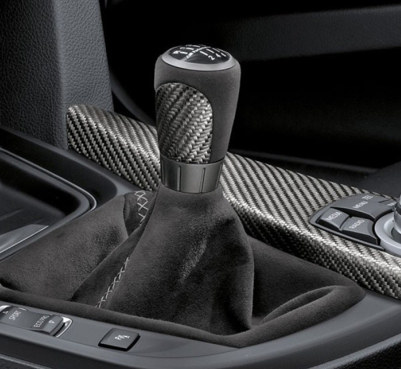 Pommeau de levier de vitesses BMW Performance avec soufflet alcantara BMW Série 3 F30 F31 F34 GT