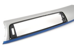 Cache tableau de bord Alu Hexagon "blue" coté passager pour BMW Série 4 F32 F33 F36