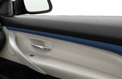 Baguettes décoratives de portes (droite et gauche) "Estoril" pour BMW Série 4 F32 F33 F36