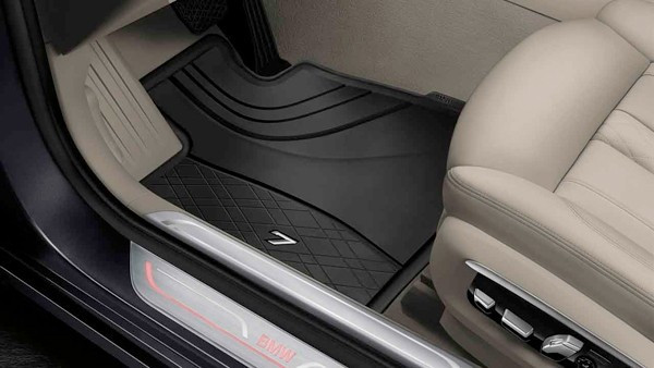 Jeu de tapis de sol tout temps BMW Série 7 G11 G12