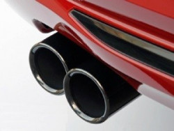 Embout d'échappement noir BMW Série 1 F20 F21 (125d seulement)