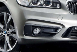 Grilles entrée d'air chromées pour BMW Série 2 Active Tourer F45 et Gran Tourer F46