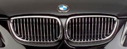 Paire grilles calandre chromées BMW pour Série 3 E90 E91 phase 2 (07/2008 à aujourd'hui)