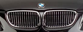 Paire grilles calandre chromées BMW pour Série 3 E90 E91 phase 2 (07/2008 à aujourd'hui)