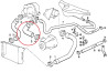 Tuyau de refroidissement pour BMW Série 3 E30