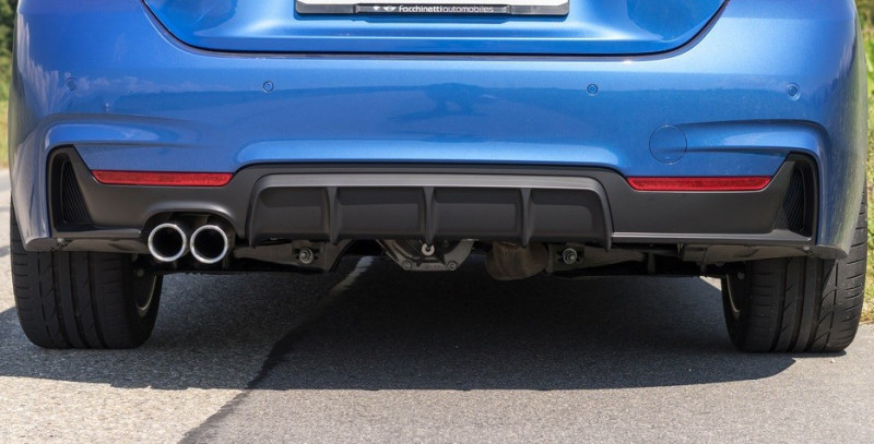 Diffuseur arrière noir mat BMW M Performance pour BMW Série 4 F32 F33 F36 GC