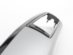 Placage blanche de bord aluminium "Hexagon" pour BMW Série 3 F30 F31 F34 GT