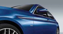 Feuille décorative argent pour BMW Série 5 G30 G31