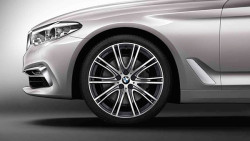 Jante 20" à rayons en V style 759 i bicolores, Orbitgrey/finition brillante pour BMW Série 5 G30 G31