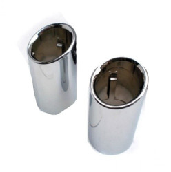 Embouts d'échappement Chromés BMW X6 E71 (quantité 2)