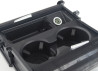 Porte-gobelets de console centrale avant avec tiroirs coulissants pour BMW X5 E70