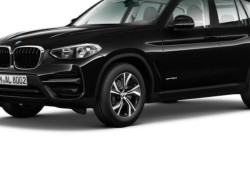 Jante en alliage léger 18" style 689 Jet Black pour BMW X3 G01