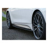 Extensions de bas de caisse (deux cotés) noir mat BMW M Performance pour BMWSérie 4 F32 F33 F36