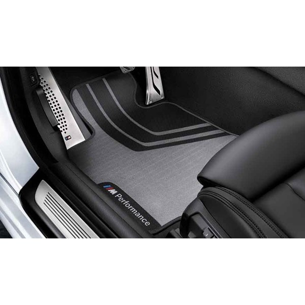 Jeu de tapis de sol BMW M Performance pour BMW Série 4 Coupé F32 Cabriolet F33 F36 Gran Coupé M4 F82