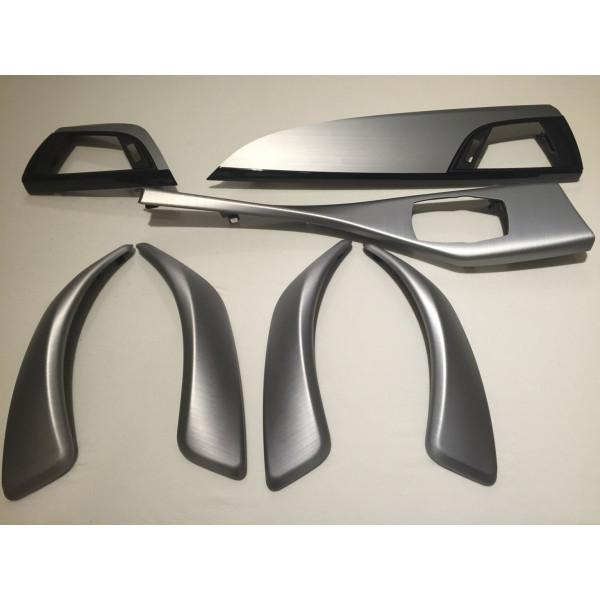Pack intérieur finition Aluminium brossé pour BMW Série 1 F20 F21