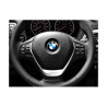 Cache de volant noir/chromé pour BMW Série 1 F20 F21