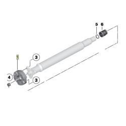 Flector de pont arrière pour BMW X1 E84