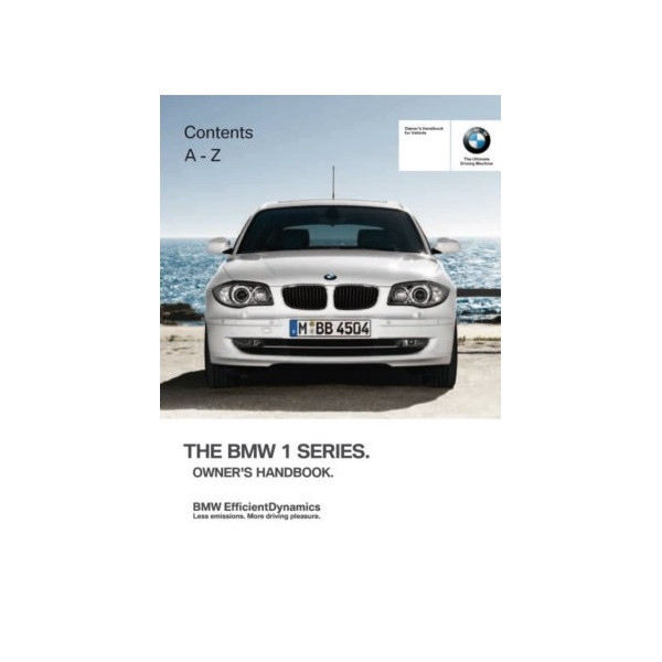 Notice d'utilisation du véhicule pour BMW Série 1 E81 E82 E87 E88
