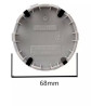 Cache-moyeu BMW (diamètre 68MM) pour jantes alliage BMW Série 3 E36 E46 E90 E91 E92 E93 F30 F31
