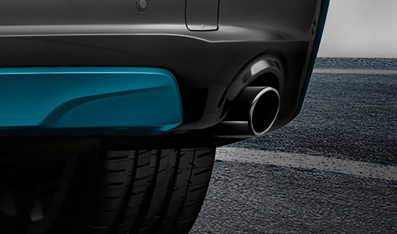 Embout d'échappement noir BMW Série 2 F22 F23