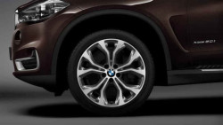 Jante 20" style 451 à rayons en Y, bicolores « Ferricgrey », polies BMW X6 F16