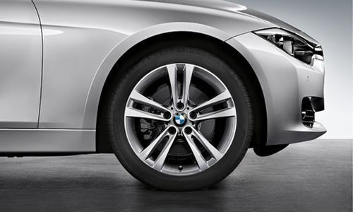 Jante Style 397 à rayons doubles polie brillant pour BMW Série 4 F32 F33 F36﻿