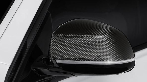 Coques de rétroviseurs extérieurs BMW M Performance carbone pour BMW X6 F16