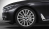 Jante 20" style 646 à rayons en W, polies pour BMW Série 7 G11 G12