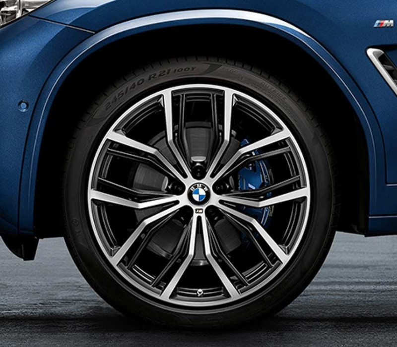 Jante 21" en alliage léger à rayons en Y style 701 pour BMW X4 G02