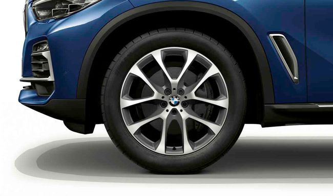 Jante 20" en alliage léger à rayons en V style 738 pour BMW X5 G05