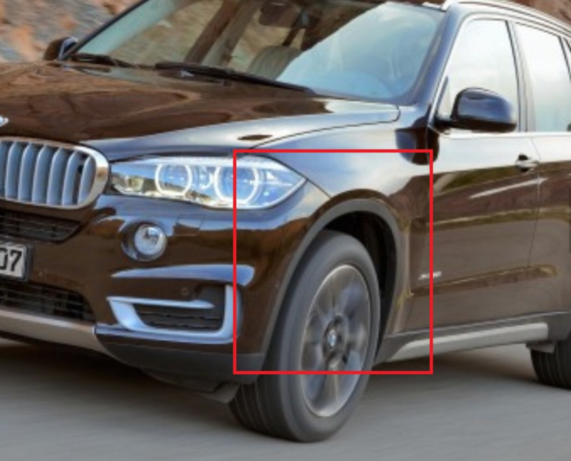 Elargisseur d'aile (coté au choix) pour BMW X5 F15