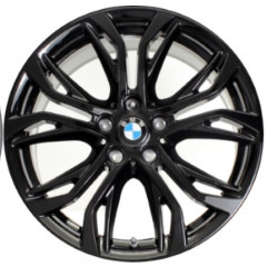 Jante 18" en alliage léger à rayons en Y style 566 noir pour BMW X2 F39