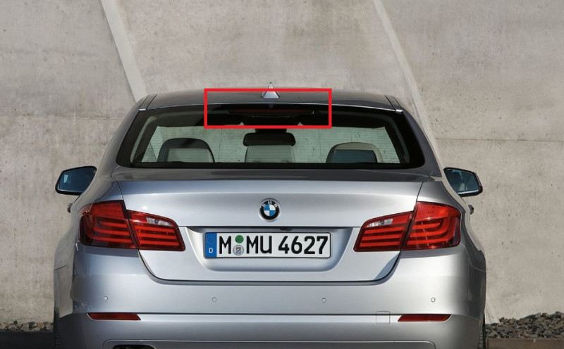 Troisième feu stop arrière pour BMW Série 5 Berline F10