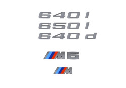 Logo de coffre pour BMW Série 6