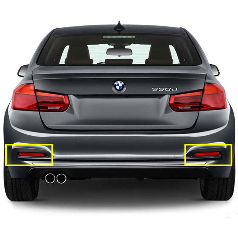 Catadioptre de pare-chocs ARRIERE (coté au choix) pour BMW Série 3 F30, F31 F34 GT