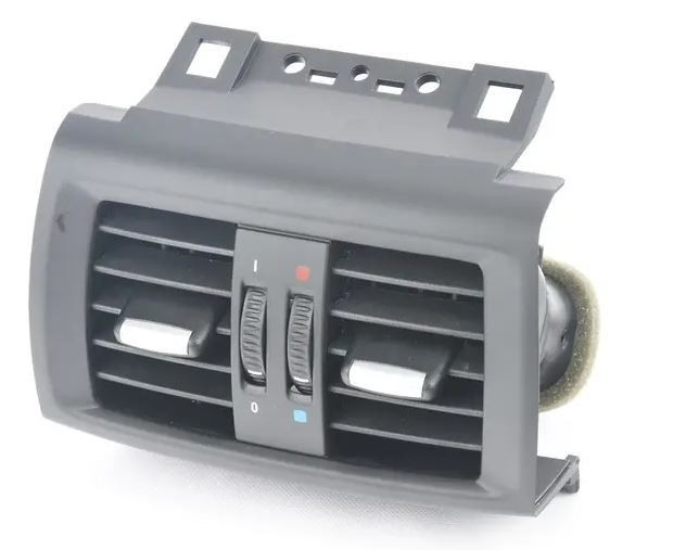 Grille de climatisation avec ailettes de la console centrale arrière pour BMW X3 F25