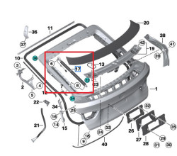 Vérin / Actionneur à broche de coffre arrière (coté au choix) pour BMW Série 4 Gran Coupé F36