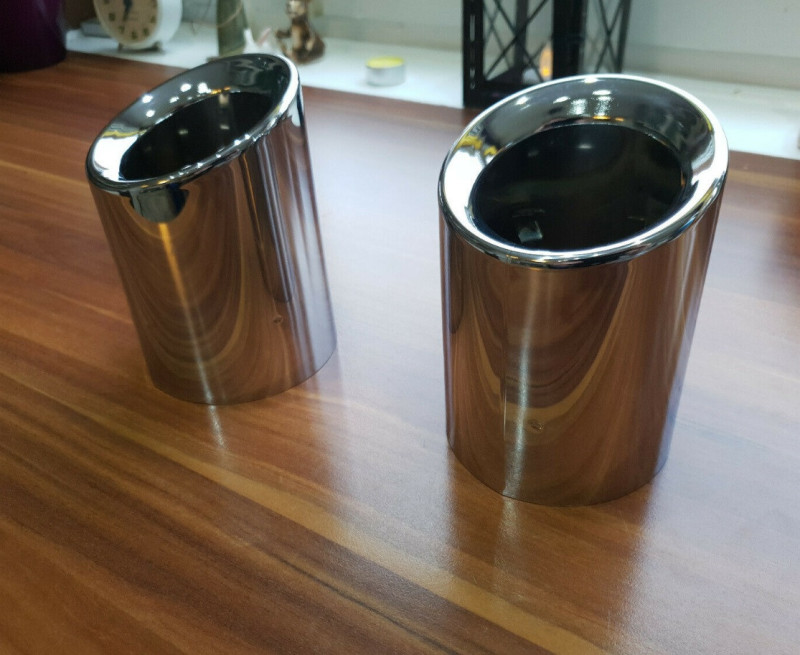 Embouts d'échappement chrome BMW X4 G02