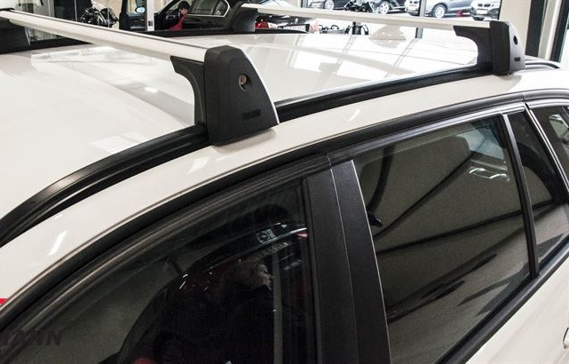 Rails de toit noir brillant BMW Série 3 Touring F31