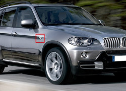 Feu clignotant répétiteur d'aile avant (coté au choix) pour BMW X5 E70