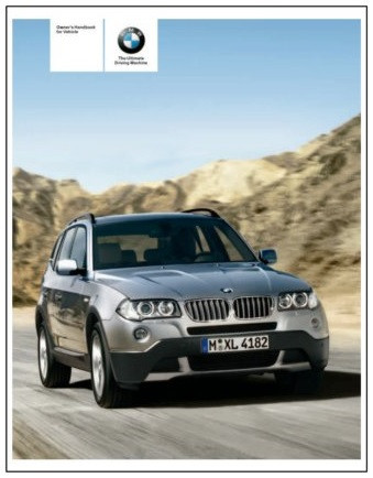 Notice d'utilisation du véhicule pour BMW X3 E83