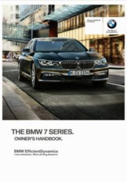 Notice d'utilisation du véhicule pour BMW Série 7 G11 G12