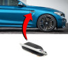 Cache décor d'aile M - Chrome (coté au choix) pour BMW M2 F82