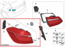 Feu arrière latéral avec porte-lampe ( coté au choix) pour BMW Série 2 Gran Tourer F46