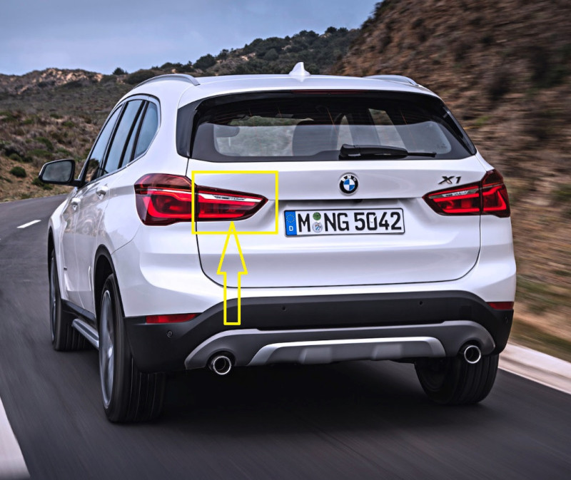 Feu arrière de couvercle de coffre ( coté au choix) pour BMW X1 F48
