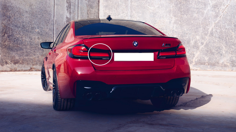 Feu arrière couvercle de coffre (coté au choix) pour BMW série 5 M5 F90