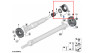 Palier intermédiaire aluminium pour BMW Serie 3 E90 E91 E92 E93 F30 F31 F34 GT